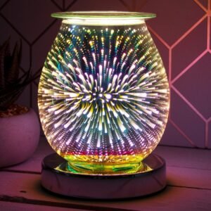 Touch Sensitive 3D Glass Electric Oil Burner